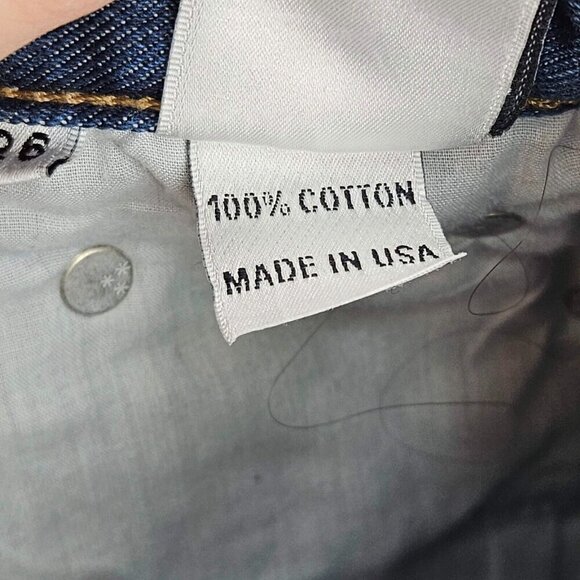 Tularosa Emma High Rise Denim Jean Shorts Dark Wash Women’s Size 26 Summer Beach - Picture 10 of 13